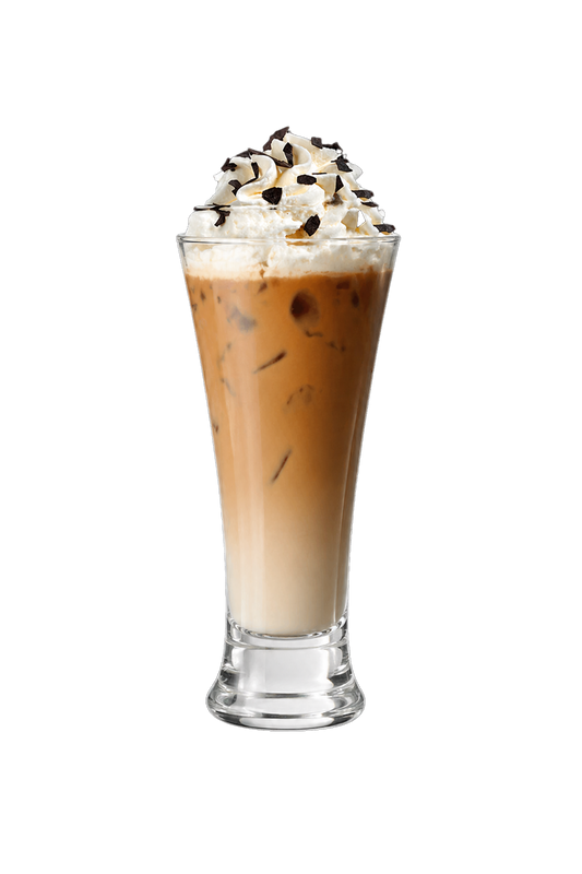 Retro Eiskaffeeglas